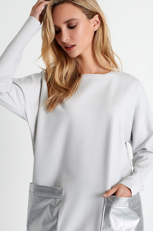 Shan Eva Long sleeve sweater with pockets